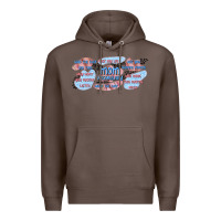 Coffee mom vocabulary libbey glass Premium Hoodie - TumblerDesignByShophia