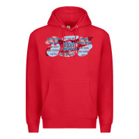 Red mom vocabulary libbey glass Premium Hoodie - TumblerDesignByShophia
