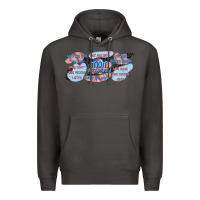 Smoke mom vocabulary libbey glass Premium Hoodie - TumblerDesignByShophia