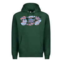 Sports Green mom vocabulary libbey glass Premium Hoodie - TumblerDesignByShophia