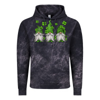 Cloud Black st patricks gnomes Vintage Hoodie - Jasminsmagicworld