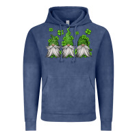 Vintage Denim st patricks gnomes Vintage Hoodie - Jasminsmagicworld