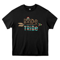 Black bride tribe Heavy Core Tee - CowhideDigitalArt