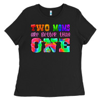 Black two moms are better than one Ladies Tee - HRA Design Shop