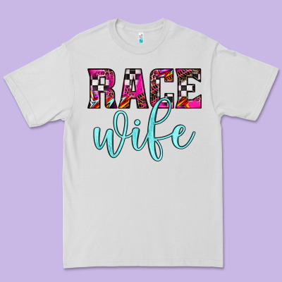 Race Wife Premium Tee Designed By Jahusdesignshop