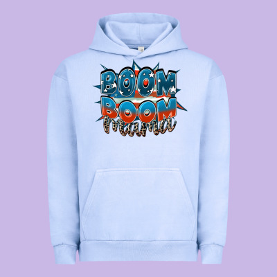 Boom Boom Mama Mother's Day Urban Hoodie Designed By Fadigitalartstudio