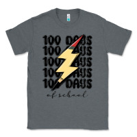 Charcoal Heather 100 days of school Classic Tee - MaliasSmallBusiness