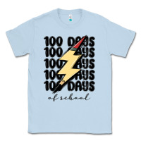 Dusty Blue 100 days of school Classic Tee - MaliasSmallBusiness