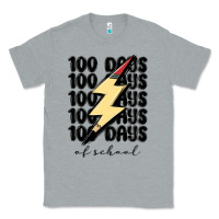 Heather Grey 100 days of school Classic Tee - MaliasSmallBusiness