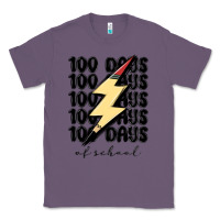 Lavender 100 days of school Classic Tee - MaliasSmallBusiness