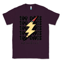 Plum 100 days of school Classic Tee - MaliasSmallBusiness