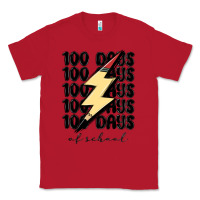 Red 100 days of school Classic Tee - MaliasSmallBusiness