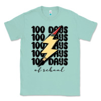 Seafoam 100 days of school Classic Tee - MaliasSmallBusiness