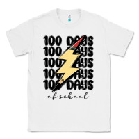 White 100 days of school Classic Tee - MaliasSmallBusiness
