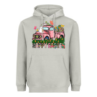 Moon Dust Happy Easter Day truck Heavyweight Hoodie - HowdyJamesFarm