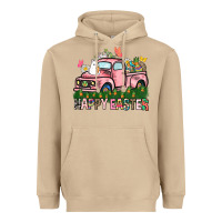 Mushroom Happy Easter Day truck Heavyweight Hoodie - HowdyJamesFarm