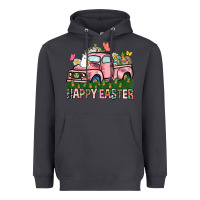 Smoke Happy Easter Day truck Heavyweight Hoodie - HowdyJamesFarm