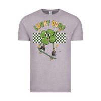 Vintage Zinc lucky dude Vintage Tee - MaliasSmallBusiness