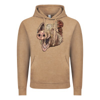 American Yorkshire Pig Face Vintage Hoodie | Teevron