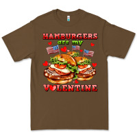 Cacao hamburger are my valentine Premium Tee - AdoDesignShop