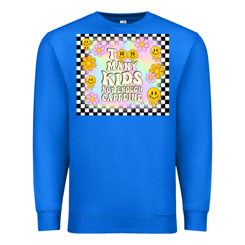 Too Many Kids Not Enough Caffeine Premium Sweatshirt by TumblerDesignByShophia | Teevron
