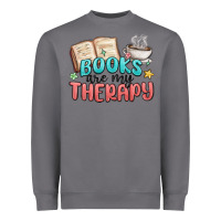 Storm books are my therapy Heavyweight Sweatshirt - MaliasSmallBusiness