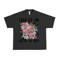 Pigment Black less of me more of him Urban Heavy Tee - MaliasSmallBusiness