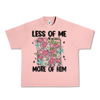 Salmon less of me more of him Urban Heavy Tee - MaliasSmallBusiness
