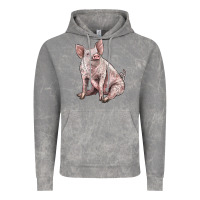 Cloud Rock american yorkshire pig Vintage Hoodie - LillyAllenDesigns