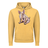 American Yorkshire Pig Vintage Hoodie | Teevron