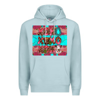 Blue Mist xoxo calf heifer Premium Hoodie - JahusDesignShop