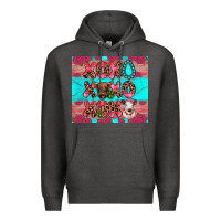 Charcoal Heather xoxo calf heifer Premium Hoodie - JahusDesignShop