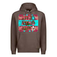Coffee xoxo calf heifer Premium Hoodie - JahusDesignShop