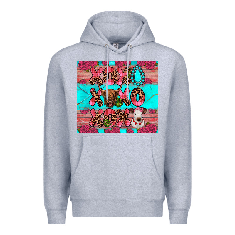 Xoxo Calf Heifer Premium Hoodie by JahusDesignShop | Teevron