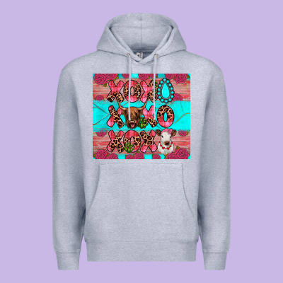 Xoxo Calf Heifer Premium Hoodie Designed By Jahusdesignshop