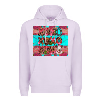 Lilac xoxo calf heifer Premium Hoodie - JahusDesignShop