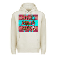 Oatmeal Heather xoxo calf heifer Premium Hoodie - JahusDesignShop
