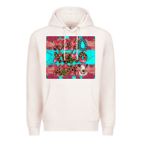 Pale Pink xoxo calf heifer Premium Hoodie - JahusDesignShop