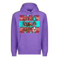 Purple xoxo calf heifer Premium Hoodie - JahusDesignShop