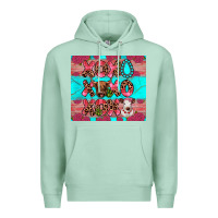 Seafoam xoxo calf heifer Premium Hoodie - JahusDesignShop