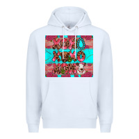 White xoxo calf heifer Premium Hoodie - JahusDesignShop