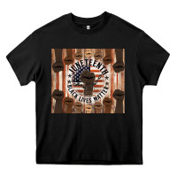 Black black lives matter Heavy Core Tee - HRA Design Shop