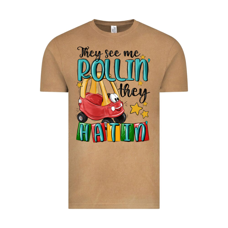 They See Me Rollin' They Hatin' Vintage Tee by MaliasSmallBusiness | Teevron