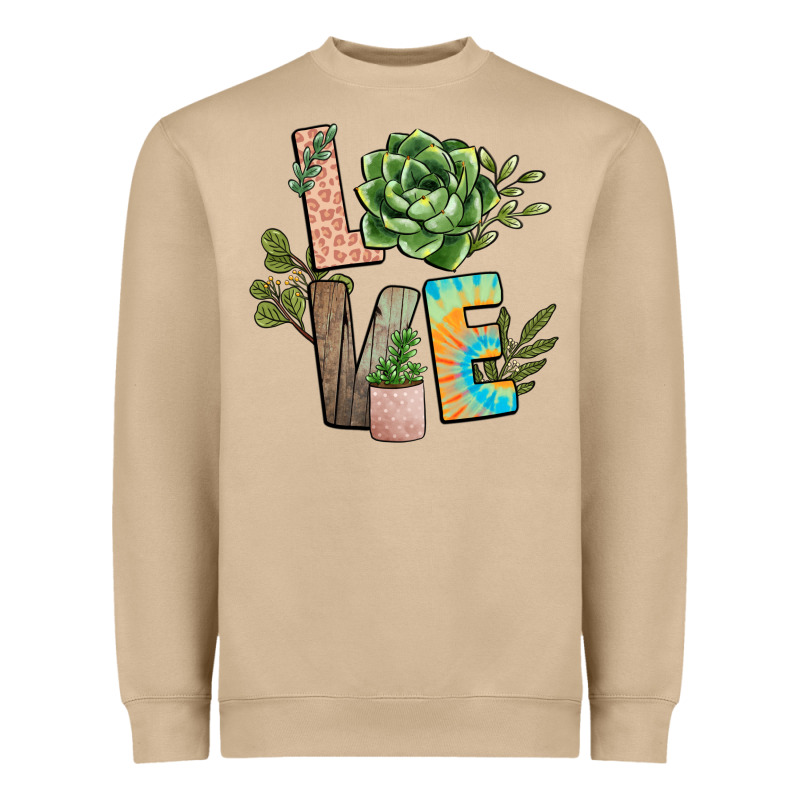 Plant Love Heavyweight Sweatshirt by NancyCooperArtShop | Teevron