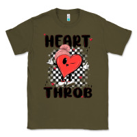 Army Green heart throb Classic Tee - MaliasSmallBusiness