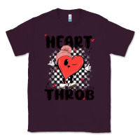 Plum heart throb Classic Tee - MaliasSmallBusiness