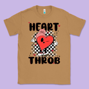Heart Throb Classic Tee Designed By Maliassmallbusiness