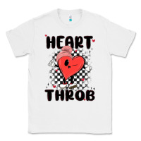 White heart throb Classic Tee - MaliasSmallBusiness