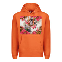 Carrot skulls and roses tumbler Premium Hoodie - TumblerDesignByShophia