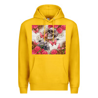 Lemon skulls and roses tumbler Premium Hoodie - TumblerDesignByShophia